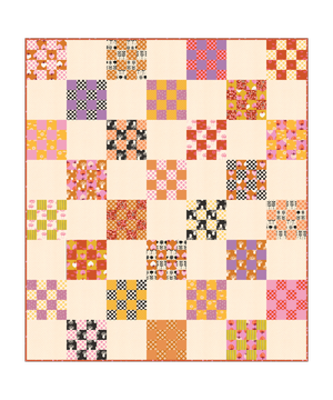 Daisy Sixteen Patch Quilt Kit Throw Size — Alexia Marcelle Abegg